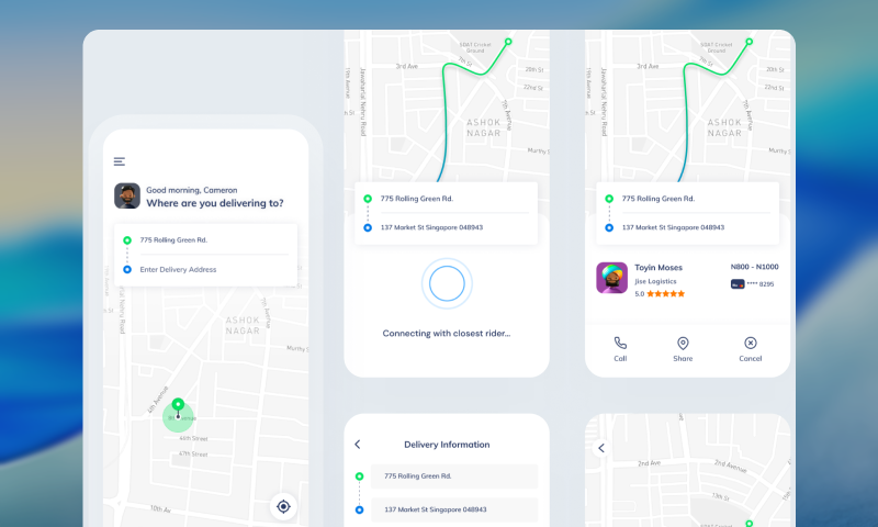 LegalTech Platform Interface Design